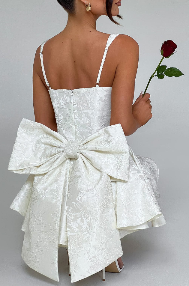 SYVIA Rosé Glam Dress