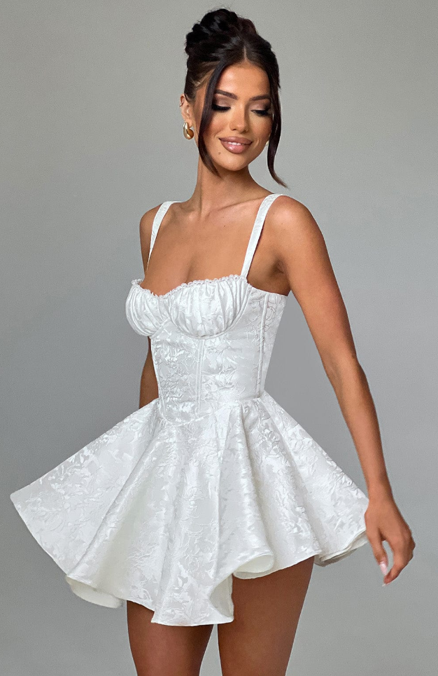 SYVIA Rosé Glam Dress